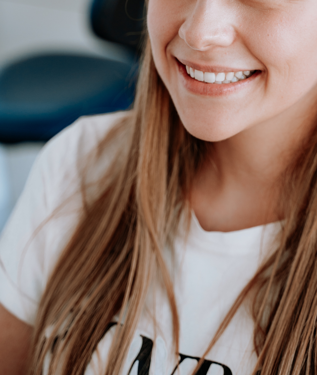 Sorriso di una paziente